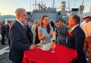 Reuniune la nivel înalt la bordul unei nave militare turcești, la Constanța Reuniune la nivel înalt la bordul unei nave militare turcești, la Constanța